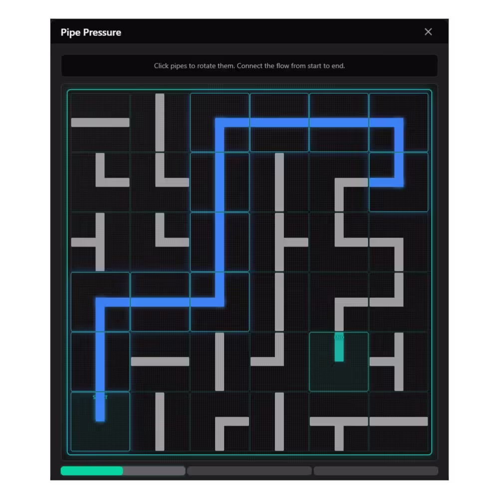 Pipe pressure