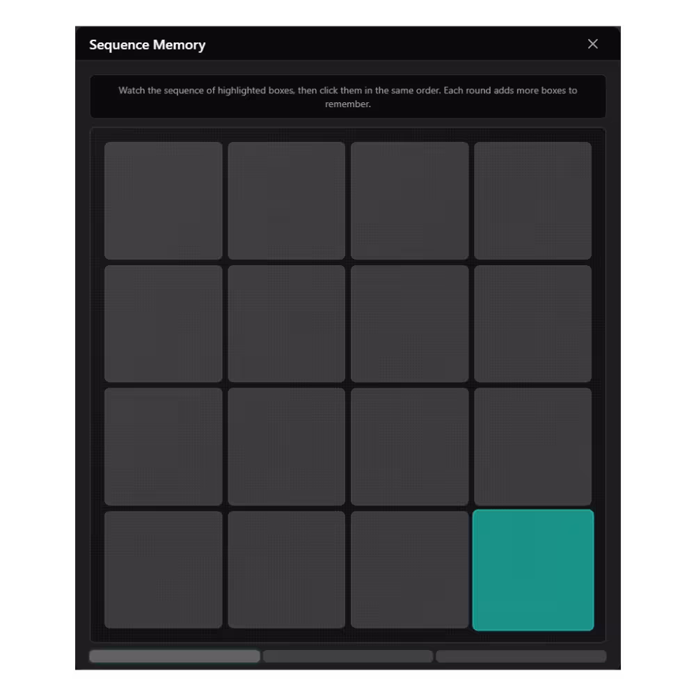Sequence memory